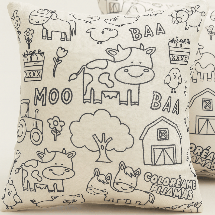 Almohada Coloreable