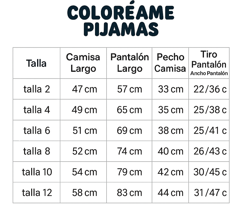 🎨 DIY Pijamas - Coloréame Pijamas (Marcadores Lavables Incluidos) - Envío gratis