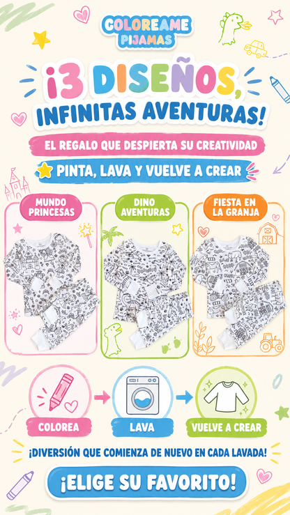 Kit Coloréame Pijamas™