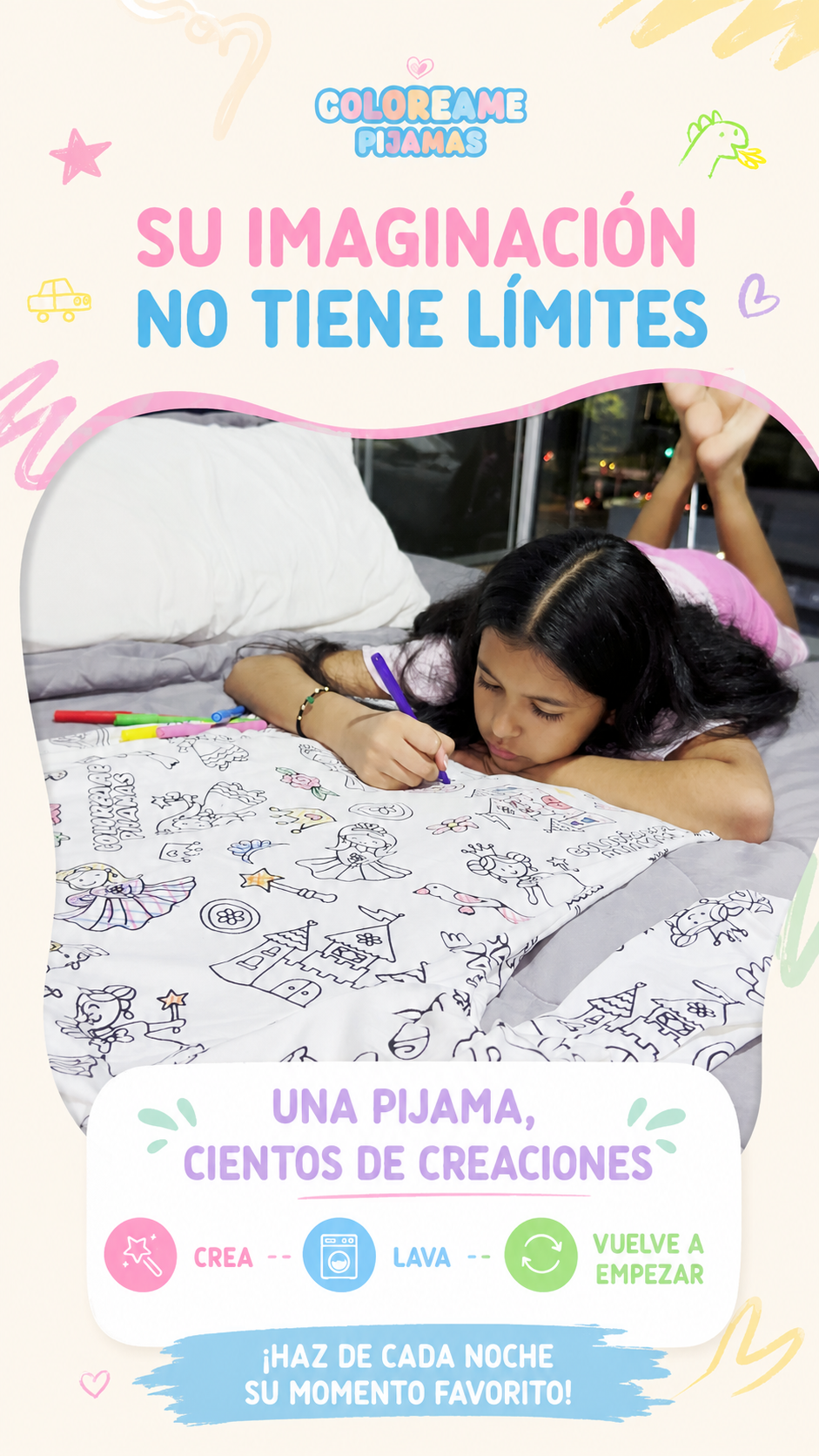 Kit Coloréame Pijamas™