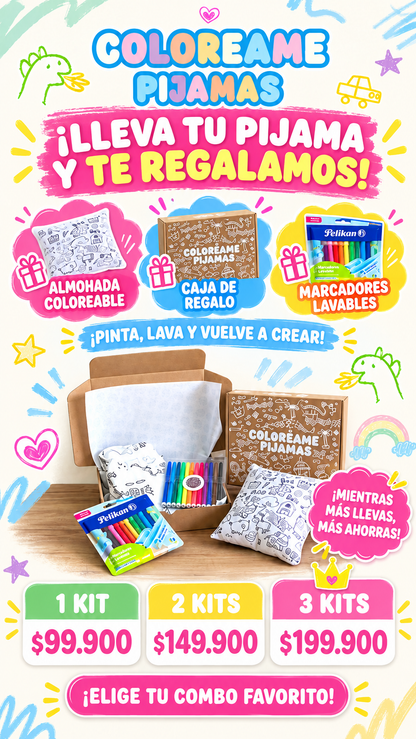 Kit Coloréame Pijamas™