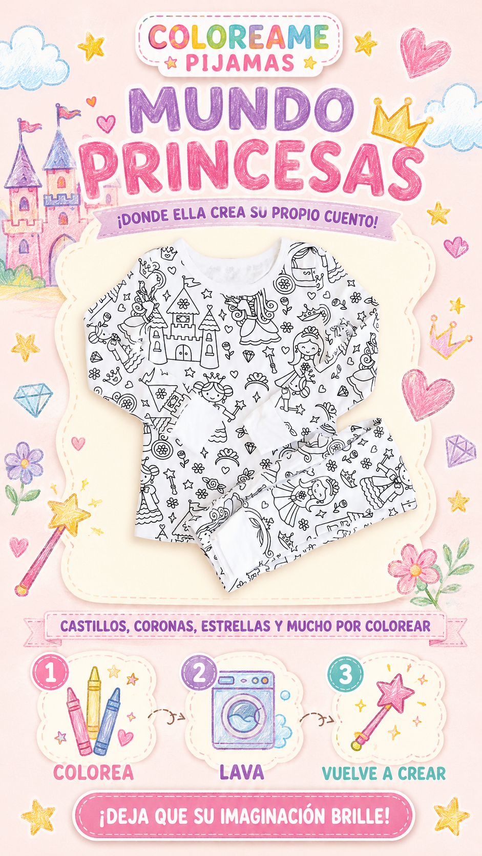 Kit Coloréame Pijamas™