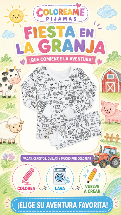Kit Coloréame Pijamas™