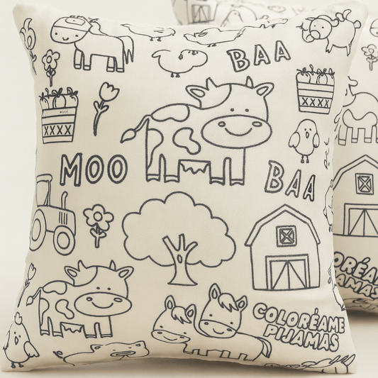 Almohada Coloreable